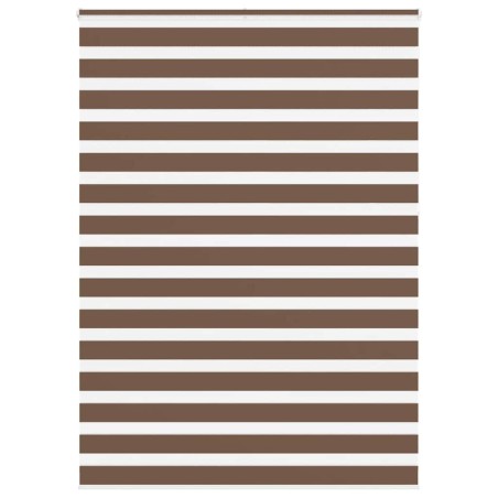 Store zèbre marron 155x230cm largeur du tissu 150,9cm polyester 