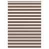 Store zèbre marron 155x230cm largeur du tissu 150,9cm polyester 
