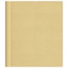 Écran de balcon sable 120x700 cm 100% polyester oxford 