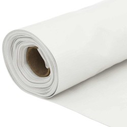 Écran d'intimité de balcon blanc 1000x90 cm PVC 