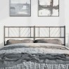 Tête de lit métal noir 150 cm 