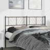 Tête de lit métal noir 150 cm 