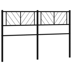 Tête de lit métal noir 150 cm 