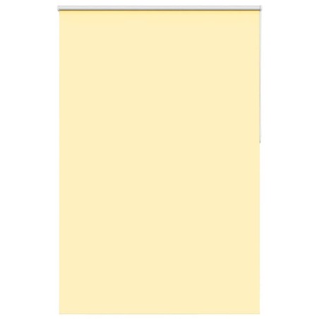 Store enrouleur occultant jaune largeur du tissu 141,6 cm 