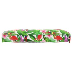 Coussin de palette pour dos tropical jungle 120x40x12 cm en tissu Oxford 