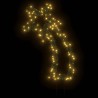 Décoration lumineuse météore de Noël avec piquets 115 LED 89 cm 