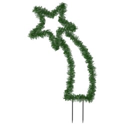 Décoration lumineuse météore de Noël avec piquets 115 LED 89 cm 