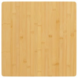 Dessus de table 40x40x2,5 cm bambou 