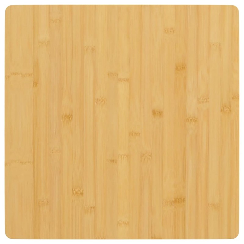 Dessus de table 40x40x2,5 cm bambou 