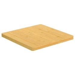 Dessus de table 40x40x2,5 cm bambou 