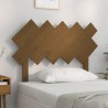 Tête de lit Marron miel 104x3x80,5 cm Bois massif de pin 