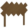 Tête de lit Marron miel 104x3x80,5 cm Bois massif de pin 