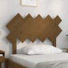 Tête de lit Marron miel 104x3x80,5 cm Bois massif de pin 