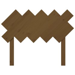 Tête de lit Marron miel 104x3x80,5 cm Bois massif de pin 