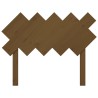 Tête de lit Marron miel 104x3x80,5 cm Bois massif de pin 