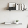 Étagères murales 4 pcs sonoma gris 80x20x1,5 cm bois ingénierie 