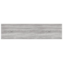 Étagères murales 4 pcs sonoma gris 80x20x1,5 cm bois ingénierie 