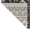 Tapis à tissage plat d'extérieur 115x170 cm Gris foncé 