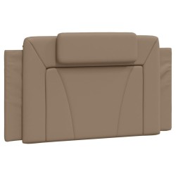 Coussin de tête de lit cappuccino 100 cm similicuir 