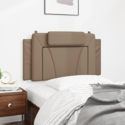 Coussin de tête de lit cappuccino 100 cm similicuir 