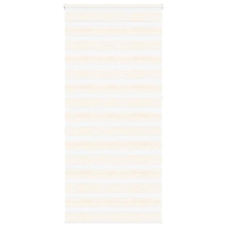 Store zèbre beige marbré largeur du tissu 110,9 cm polyester 