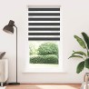 Store zèbre noir 115x230 cm largeur du tissu 110,9 cm polyester 
