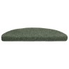 Tapis autoadhésifs de marches 10 pcs Vert 65x21x4 cm Aiguilleté 