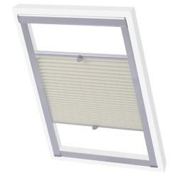 Store plissé Couleur crème UK08 