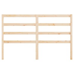 Tête de lit 166x4x100 cm Bois massif de pin 