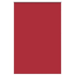 Store enrouleur occultant rouge largeur du tissu 146,6 cm 