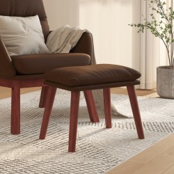 Repose-pied Marron 45x29,5x35 cm Similicuir 