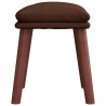 Repose-pied Marron 45x29,5x35 cm Similicuir 