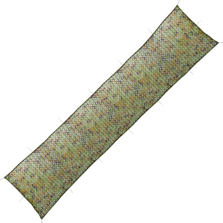 Filet de camouflage avec sac de rangement 1,5 x 10 m 