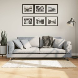 Tapis OVIEDO à poils courts beige 80x150 cm 