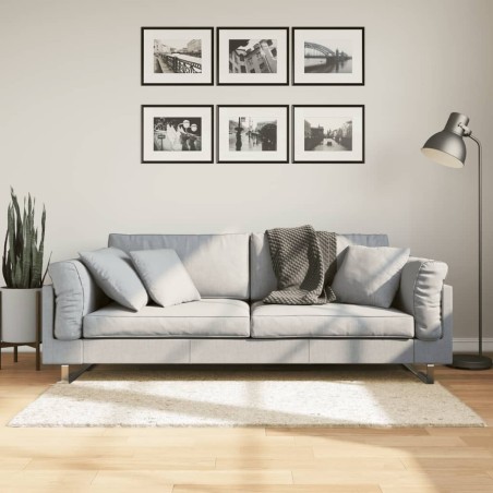 Tapis OVIEDO à poils courts beige 80x150 cm 