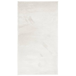 Tapis OVIEDO à poils courts beige 80x150 cm 
