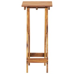 Support pour plantes 30x30x67 cm Bois d'acacia solide 