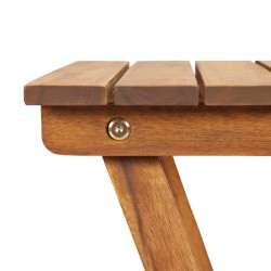 Support pour plantes 30x30x67 cm Bois d'acacia solide 