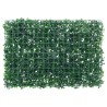  Clôture à feuilles d’arbustes artificiels  6 pcs vert 40x60 cm 