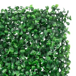  Clôture à feuilles d’arbustes artificiels  6 pcs vert 40x60 cm 