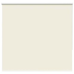 Store enrouleur occultant blanc cassé 155x175 cm largeur tissu 