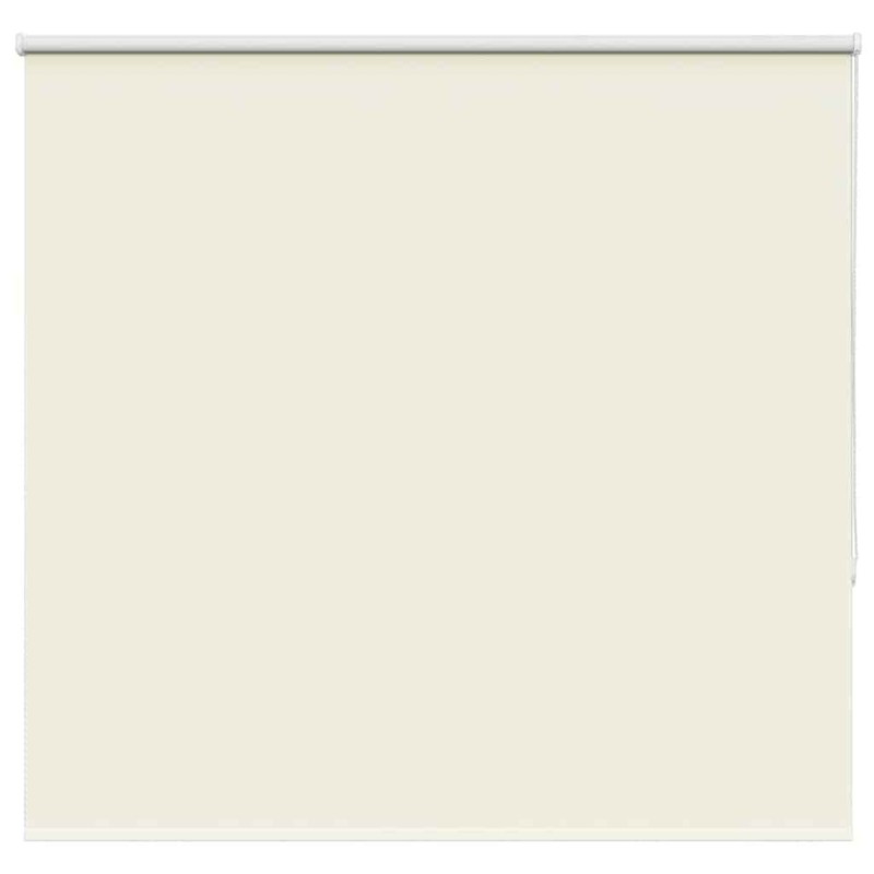 Store enrouleur occultant blanc cassé 155x175 cm largeur tissu 