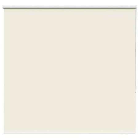 Store enrouleur occultant blanc cassé 155x175 cm largeur tissu 