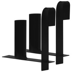 Distributeurs de bandes de clôture d'intimité 2 pcs Acier 