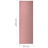 Tapis à tissage plat d'extérieur 80x250 cm Rouge 