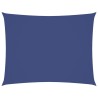 Voile de parasol tissu oxford rectangulaire 3x4 m bleu 