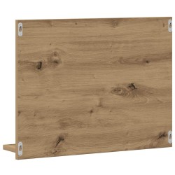 Armoire à miroir salle de bain chêne artisanal 60x10,5x45 cm 