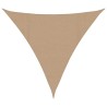 Voile d'ombrage 160 g/m² Taupe 5x5x5 m PEHD 