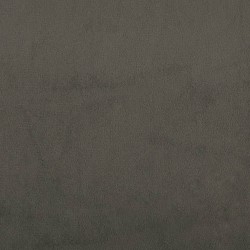 Repose-pied Gris foncé 45x29,5x35 cm Velours 