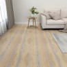 Dalles de plancher autoadhésives 20 pcs PVC 1,86 m² marron 
